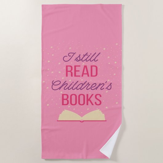 Ik lees nog steeds kinderboeken III Strandlaken (Voorkant)