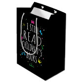 Ik lees nog steeds kinderboeken. medium cadeauzakje (Achterkant Gekanteld)