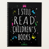 Ik lees nog steeds kinderboeken. planner (Voorkant)