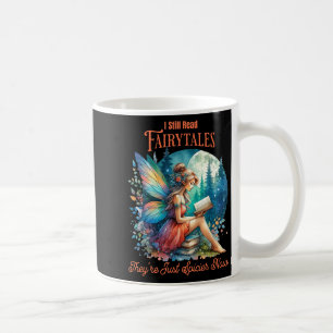 Ik lees nog steeds sprookjes die nu alleen maar pi koffiemok