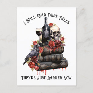 Ik Lees Nog Steeds Sprookjes, Maar Nu Zijn Ze Donk Briefkaart