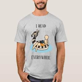 Ik lees overal mannelijke versie t-shirt
