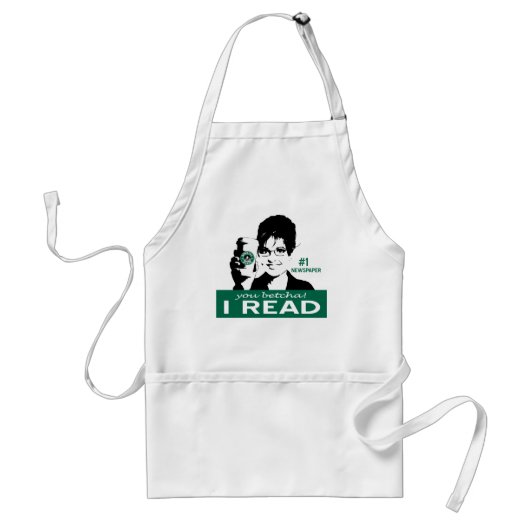 Ik lees Papers Apron Standaard Schort (Voorkant)