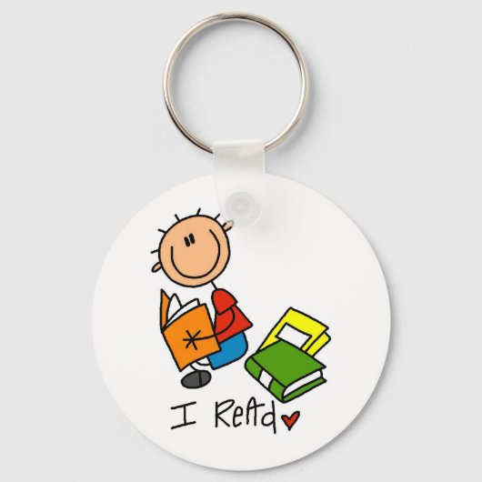 Ik Lees Sleutelhanger (Voorkant)