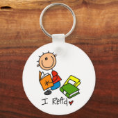 Ik Lees Sleutelhanger (Voorkant)