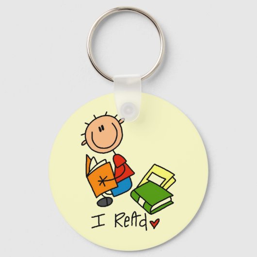 Ik Lees Sleutelhanger (Voorkant)