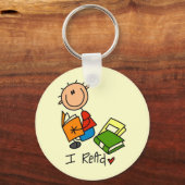Ik Lees Sleutelhanger (Voorkant)