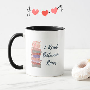 Ik Lees Tussen De Regels Haak Brei Boek Liefhebber Mok