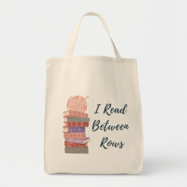 Ik Lees Tussen De Regels Haak Brei Boek Liefhebber Tote Bag
