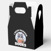 Ik lees verboden boeken bedankdoosjes (Geopend)