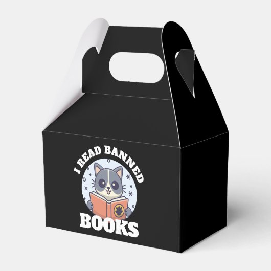 Ik lees verboden boeken bedankdoosjes (Voorkant Zijde)