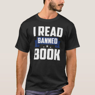 Ik lees verboden boeken Boekenwurmlezers T-shirt