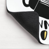 Ik lees verboden boeken Cat Muismat (Hoek)