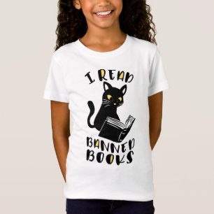 Ik lees verboden boeken Cat T-shirt