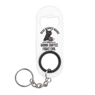 Ik lees verboden boeken Lover BookWorm Love Banned Mini Flessenopener