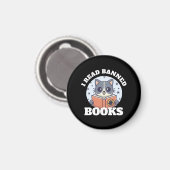 Ik lees verboden boeken magneet (Voorkant / Achterkant)
