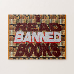 Ik lees verboden boeken Puzzle Legpuzzel