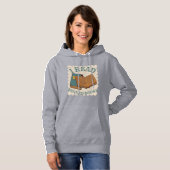 ik lees verboden boeken vintage - minnaar hoodie (Voorkant volledig)