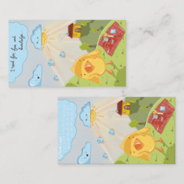 Ik lees voor het Bladwijzer van de telling van de  Klantenkaartje