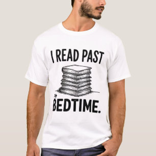 Ik Lees Voorbij Mijn Bedtijd – Grappige Boekenwurm T-shirt