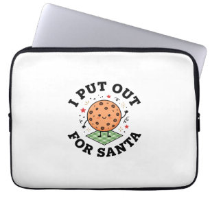 Ik Leg Een Kerstkoek Voor Sinterklaas Kerstmis Laptop Sleeve