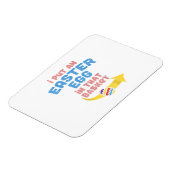 Ik Leg Paasei In Mand Grappige Zwangerschapsaankon Magneet (Linkerzijde)