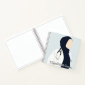 Ik leid met Grace - Hijabi Doctor Notitieboek (Binnen)