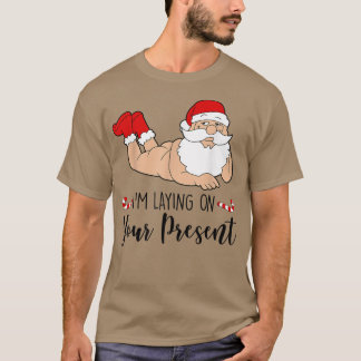 Ik leid op je Cadeau, grappige kerstkerst T-shirt