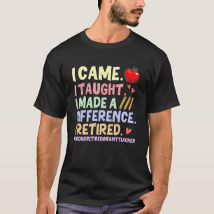 Ik Les Gegeven Ik Ben Met Pensioen u2013 Trots Gep T-shirt