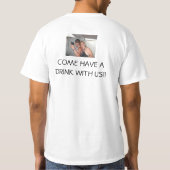 IK LEVEND NOG MET MIJN MOM.... T-SHIRT (Achterkant)