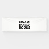 IK LEZEN VERBODEN BOEKEN SPANDOEK (Horizontaal)