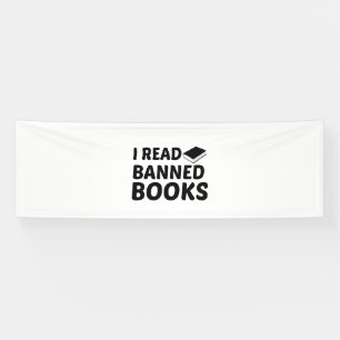 IK LEZEN VERBODEN BOEKEN SPANDOEK