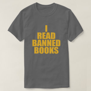 IK LEZEN VERBODEN BOEKEN T-SHIRT