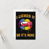 IK LICKTE HET ZODANIG ZIJN MINE KAART (Voorkant / Achterkant in situ)