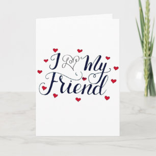 IK "LIEF" MIJN VRIENDELIJKE TWEEDE DAG IS SPECIAAL KAART