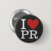 Ik ❤️ Liefde PR - PR Afdeling of Firm - Pin Button (Voorkant /achterkant)