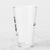 Ik liep 50 mijl Ultramarathon Race Grappig hardlop Glas (Links)