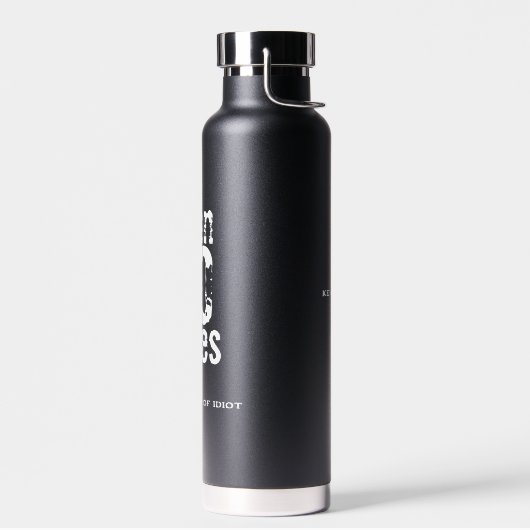 Ik liep 50 mijl Ultramarathon Race Grappig hardlop Waterfles (Links)