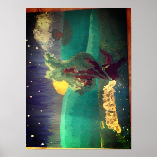 "Ik liep eenzaam af als wolk" Poster (Voorkant)