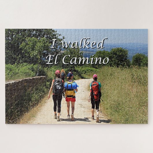 Ik liep El Camino, Spanje (ondertitel) Legpuzzel (Horizontaal)