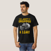 ik liet gewoon een lading vallen t-shirt (Voorkant volledig)
