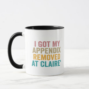 Ik liet mijn blindedarm verwijderen bij Claire's G Mok