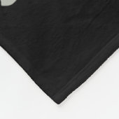 Ik liet mijn boompje staan voor dit grappige herte fleece deken (Hoek)