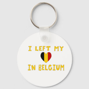 Ik liet mijn hart in België achter Sleutelhanger
