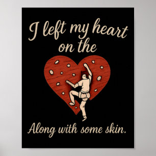 Ik Liet Mijn Hart Op De Klimmuur Zoete Scriptie  Poster
