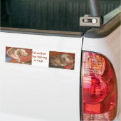 Ik lig liever te slapen bumpersticker (Op Truck)