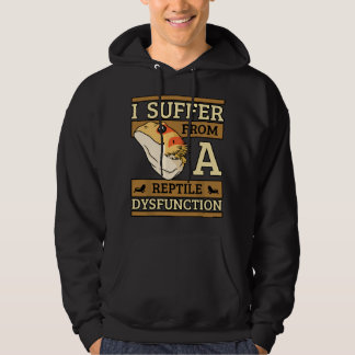 Ik Lijd Aan Een Reptiel Dysfunctie Baardagaam Hoodie