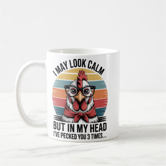 Ik Lijk Kalm Maar In Mijn Hoofd Heb Ik Je 3... Koffiemok