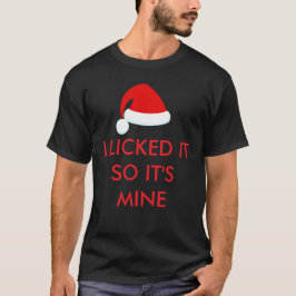 Ik likte het, dus het is van mij Santa Hat T Shirt