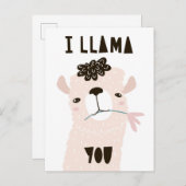 Ik Llama jij Briefkaart (Voorkant / Achterkant)